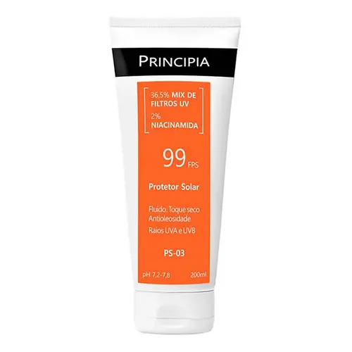 Protetor Solar Niacinamida Principia Fps99 PS-03 200ml