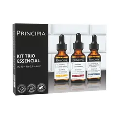 Kit Principia Trio Essencial Sérum Facial AH-2 + VC-10 + Rn-0,3
