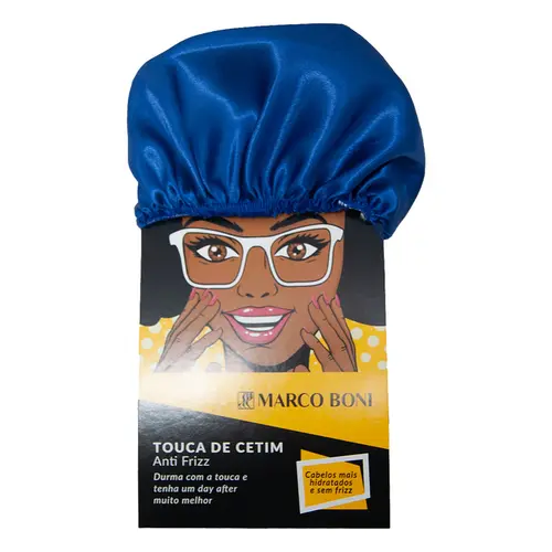 Touca de Cetim Anti Frizz Marco Boni 1 Unidade