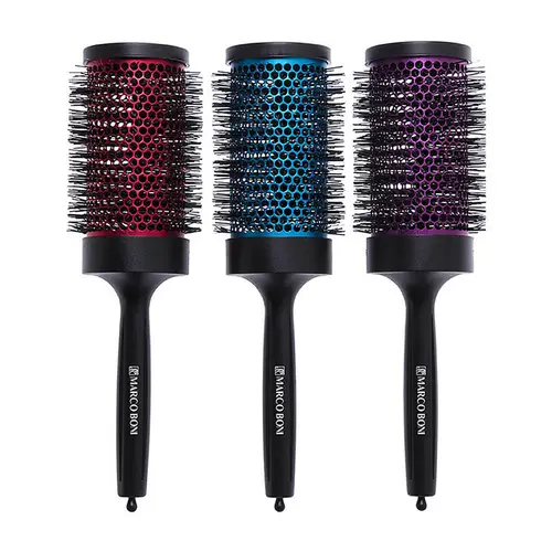 Escova Profissional Marco Boni Thermal Metallic Vazada Colors 74mm