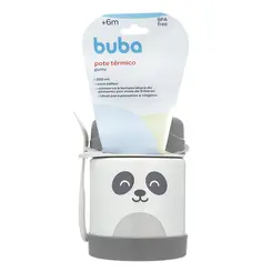 Pote Térmico Com Talher Buba Gumy Off White 320ml