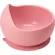 Tigela em Silicone com Ventosa Buba Rosa +6M 350ml