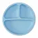 Prato Infantil de Silicone com Ventosa Buba Azul