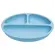 Prato Infantil de Silicone com Ventosa Buba Azul