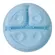 Prato Infantil de Silicone com Ventosa Buba Azul
