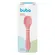 Colher Flexvel Rosa em Silicone Para Bebs +6 Meses Buba