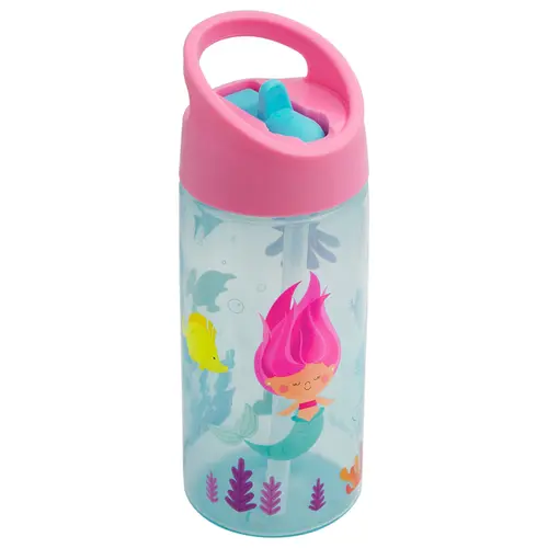 Garrafinha Infantil Criana Resistente Buba Sereia 380ml
