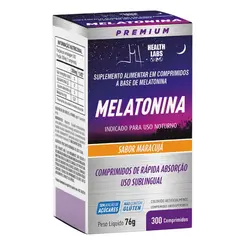 Melatonina Sabor Maracujá 300 Comprimidos