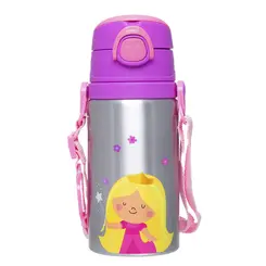 Garrafinha De Aluminio Aventuras Princesa