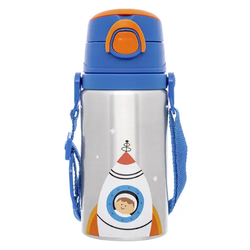 Garrafinha de Alumnio com Canudo Buba Aventuras Astronauta