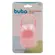 Porta Chupeta com Ala Plstico Beb Infantil Rosa Buba