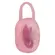 Porta Chupeta com Ala Plstico Beb Infantil Rosa Buba