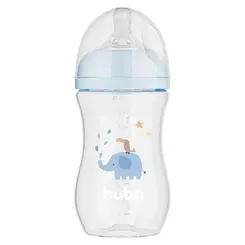 Mamadeira Buba Easy Flow Elefante Azul 270ml