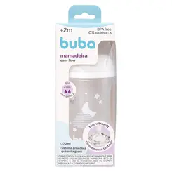 Mamadeira Buba Easy Flow Nuvem Branca 270ml