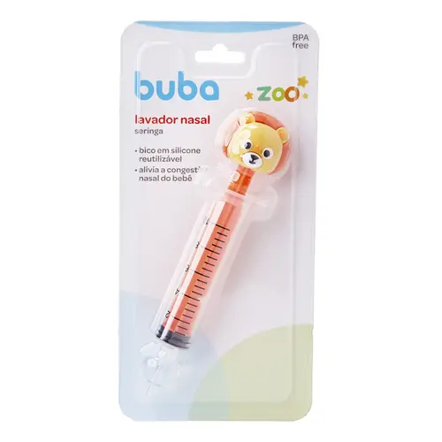 Seringa para Lavagem Nasal Buba Zoo Leo