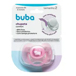 Chupeta Buba Confort Tamanho 2 Coala Rosa