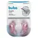 Kit 2 Chupeta Comfort Buba Tamanho 1 Ursinho/Estrela Rosa
