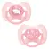 Kit 2 Chupeta Comfort Buba Tamanho 1 Ursinho/Estrela Rosa