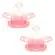 Kit 2 Chupeta Comfort Buba Tamanho 1 Ursinho/Estrela Rosa