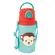 Garrafinha Alumnio Com Canudo Buba Animal Fun Macaco 400ml