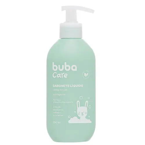 Sabonete Lquido Buba Infantil Beb sem Lgrimas 250ml