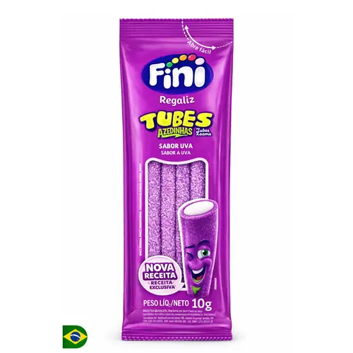 Fini Tubes Uva Cítrica 10G