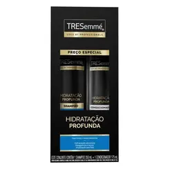 Kit Shampoo 350ml + Condicionador 175ml Tressemé Hidratação Profunda