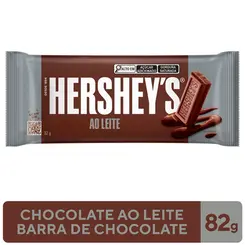 CHOCOLATE BARRA HERSHEYS AO LEITE 82G