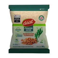 Amendoim Torrado Sabor Pimenta Verde 100g