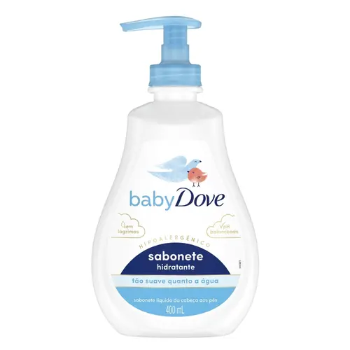 Sabonete Líquido Baby Dove Hidratação Enriquecida 400ml