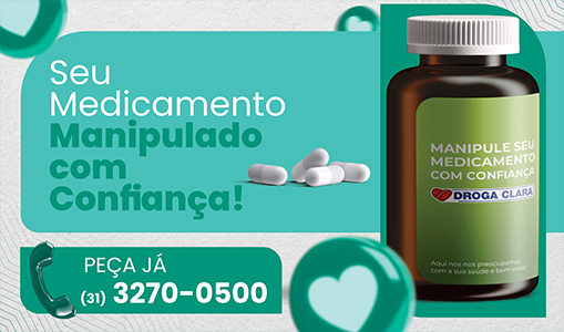 Medicamento Manipulado com Confiança!