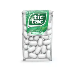 Bala Tic Tac Menta Pastilha Refrescante 16g
