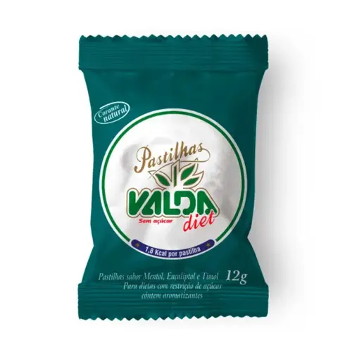 Pastilha Valda Diet Sachê 12g