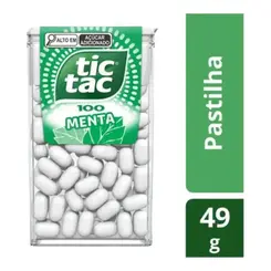 Pastilha Tic Tac Sabor Menta 49g