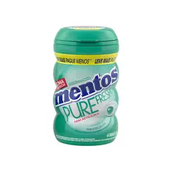 Mentos Pure Fresh Chiclete Sem Açúcar Sabor Wintergreen 92g