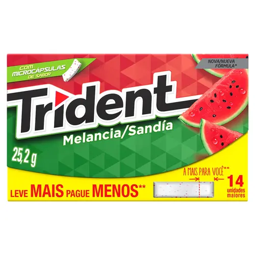 Chiclete Trident Melancia 25g