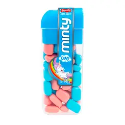 Pastilha Mini Minty Sabor Tutti-Frutti e Uva 14g