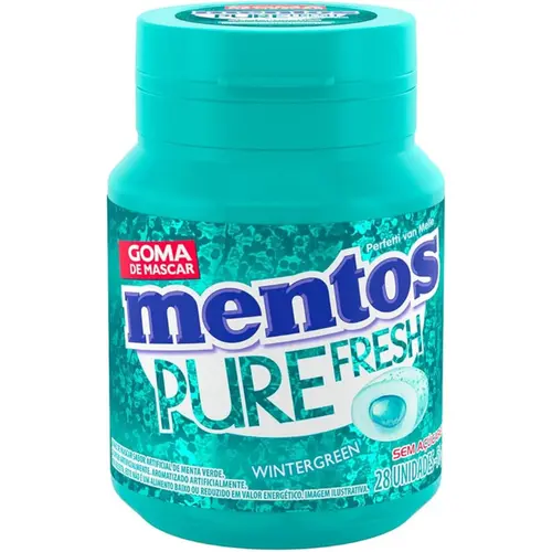 Chiclete Mentos Fresh Wintergreen 56g