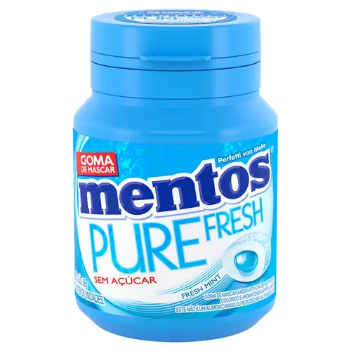 Chiclete Mentos Fresh Mint 56g