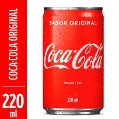 Refrigerante Coca Cola Lata 220ml