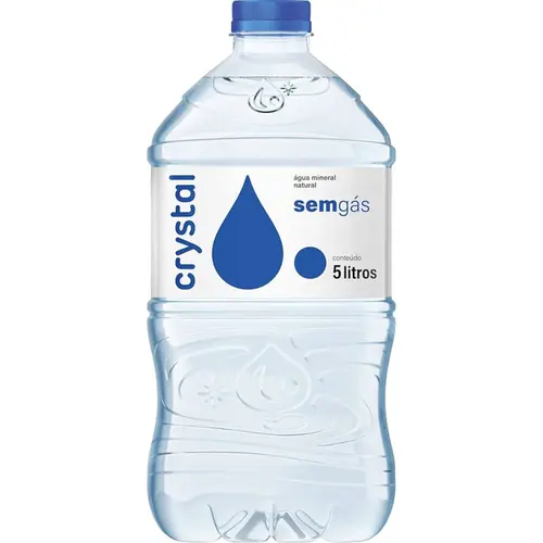Água Mineral Crystal Sem Gás 5L
