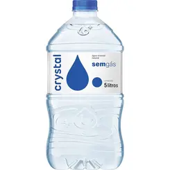 Água Mineral Crystal Sem Gás 5L