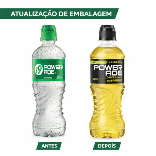 Isotônico Powerade Limão 500ml