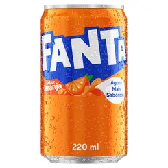 Refrigerante Fanta Laranja Lata 220ml