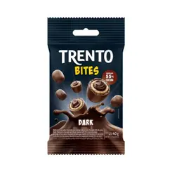 Biscoito Wafer Trento Mini Bites Dark 40g