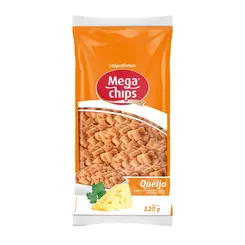 Salgadinho Mega Chips Sabor Queijo 120g