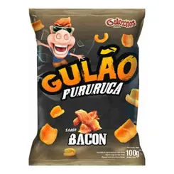 Salgadinho Gulão Pururuca Bacon 100g