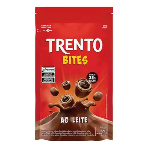 Chocolate Trento Bites Ao Leite 40g