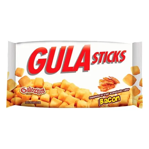 Salgadinho Gula Sticks Laminado Sabor Bacon 50g