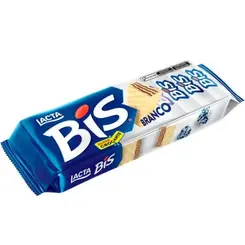 Chocolate Lacta Bis Branco Wafer 16 unidades 100,8g